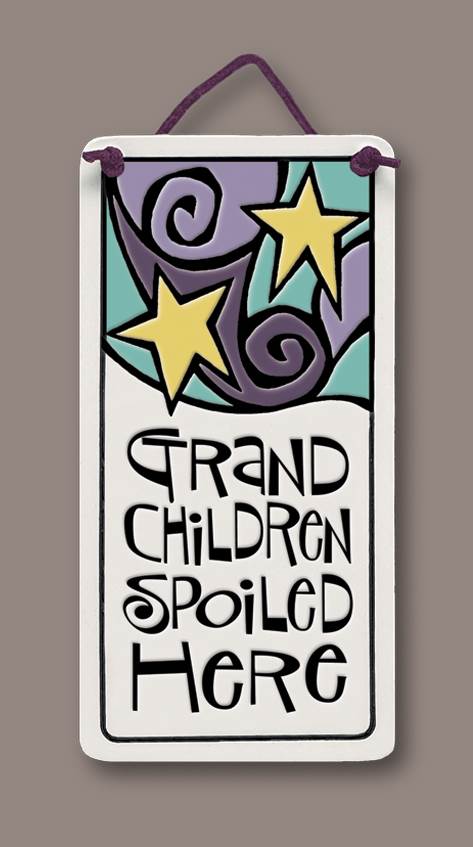 Grandchildren Spoiled Tile