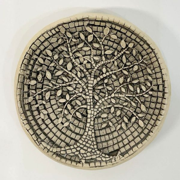 Pottery Dish Large Tree of Life