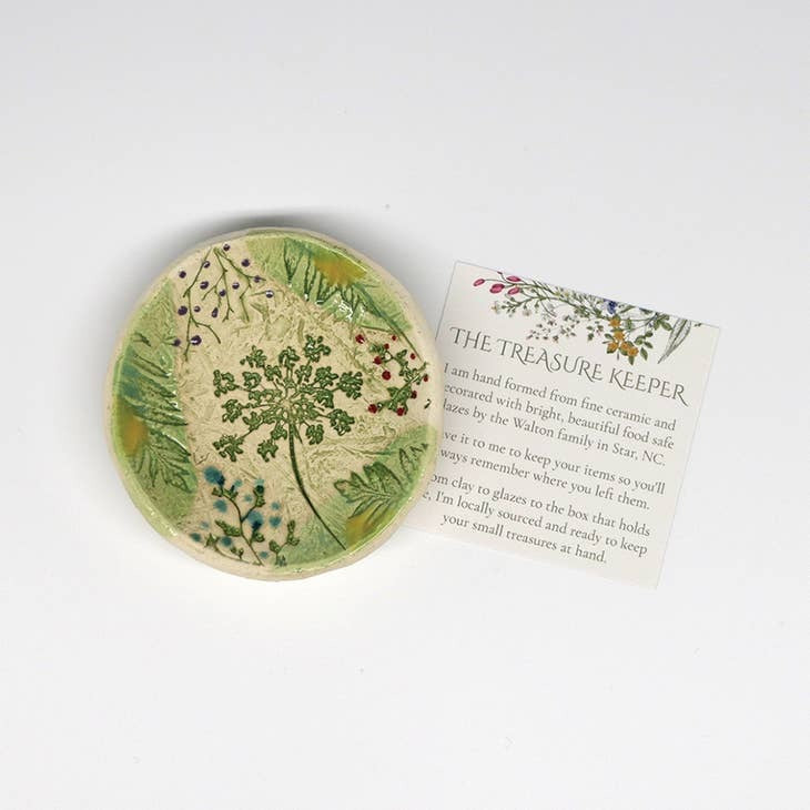 Small Dish Pressed Flowers