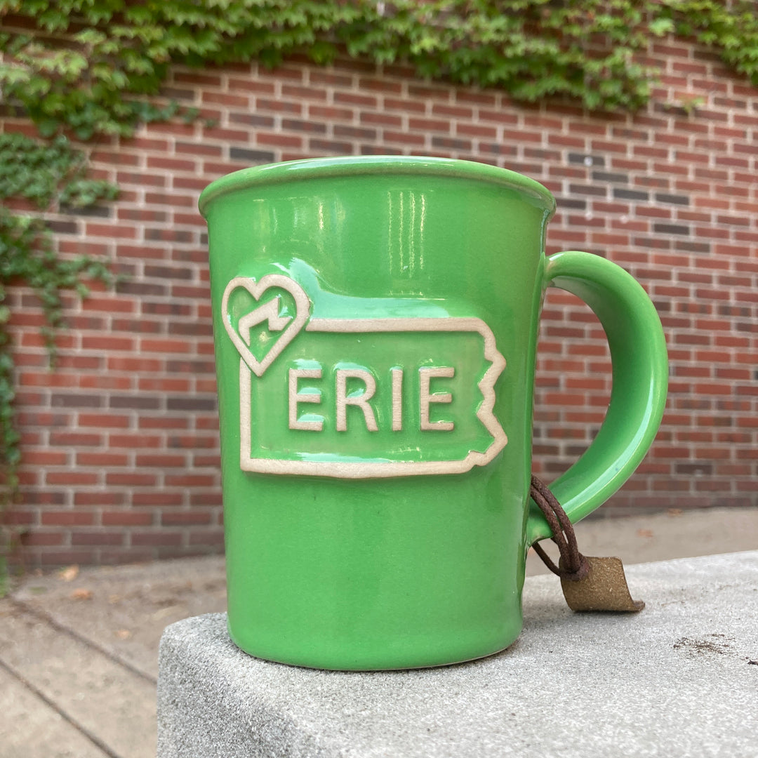 Classic Erie Mug Green Apple