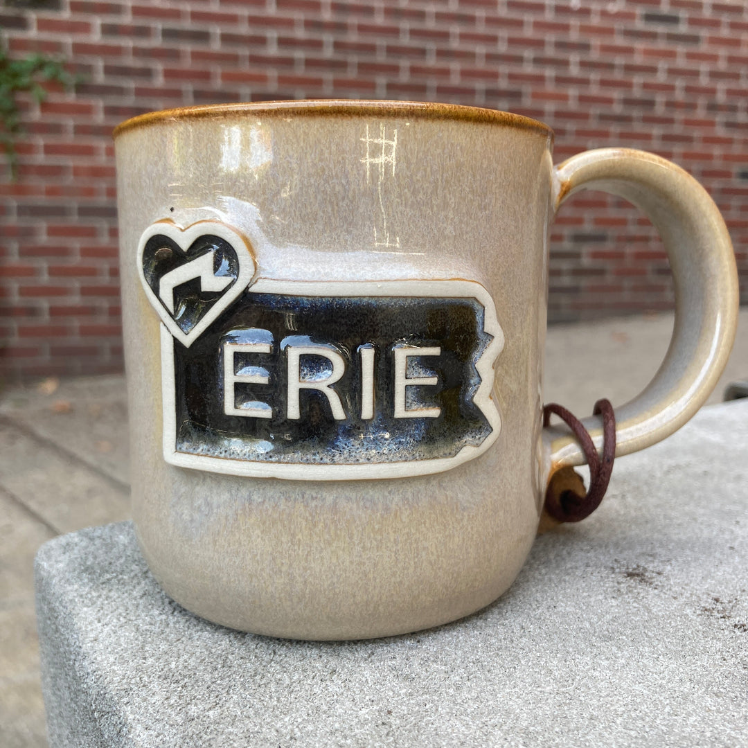 Modern Erie Mug Mountain Canvas