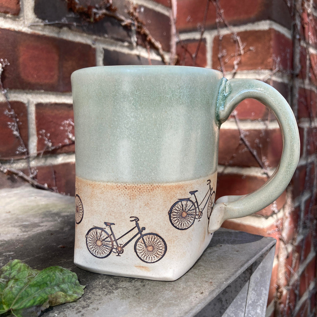 Bike Pattern Mug