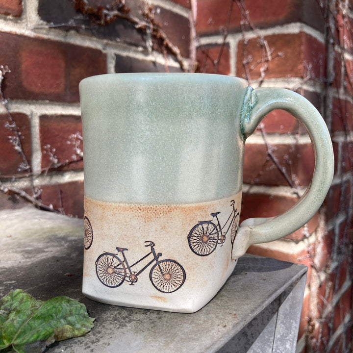 Bike Pattern Mug