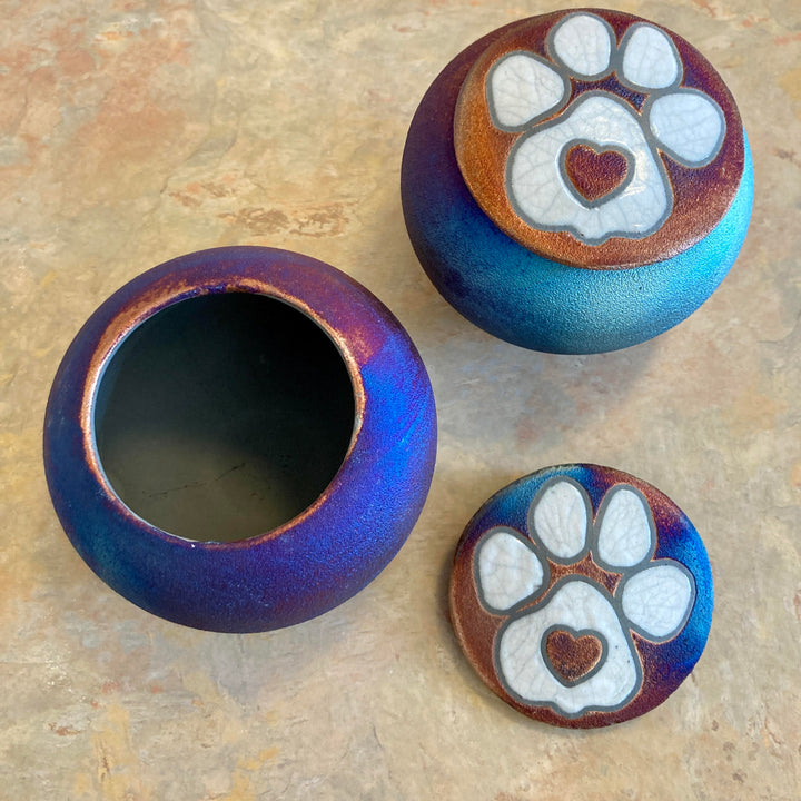 Dream Catcher Jar Paw Print + Heart