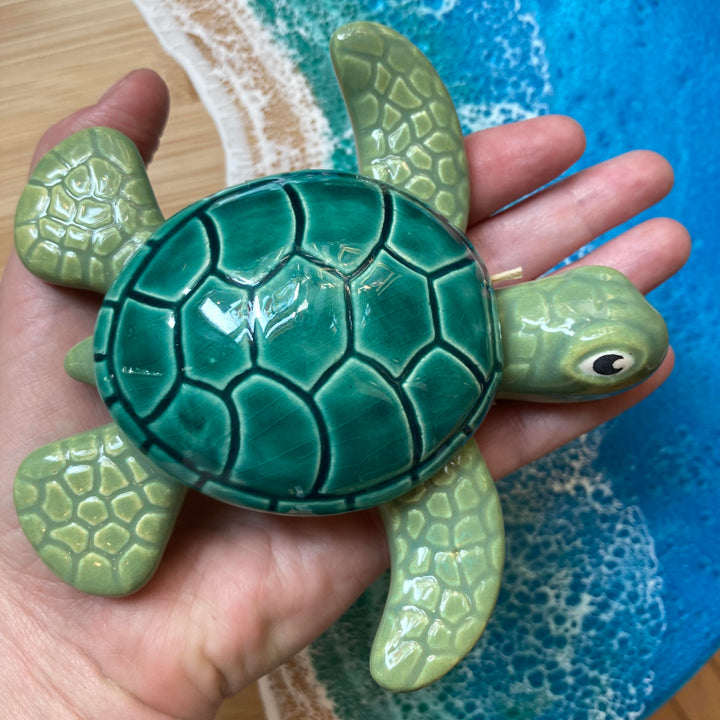 Box Sea Turtle Green Large