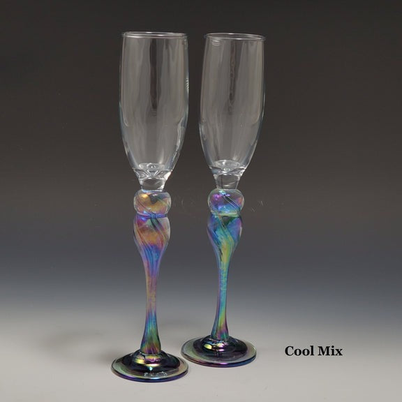 Champagne Flute Set Cool Mix