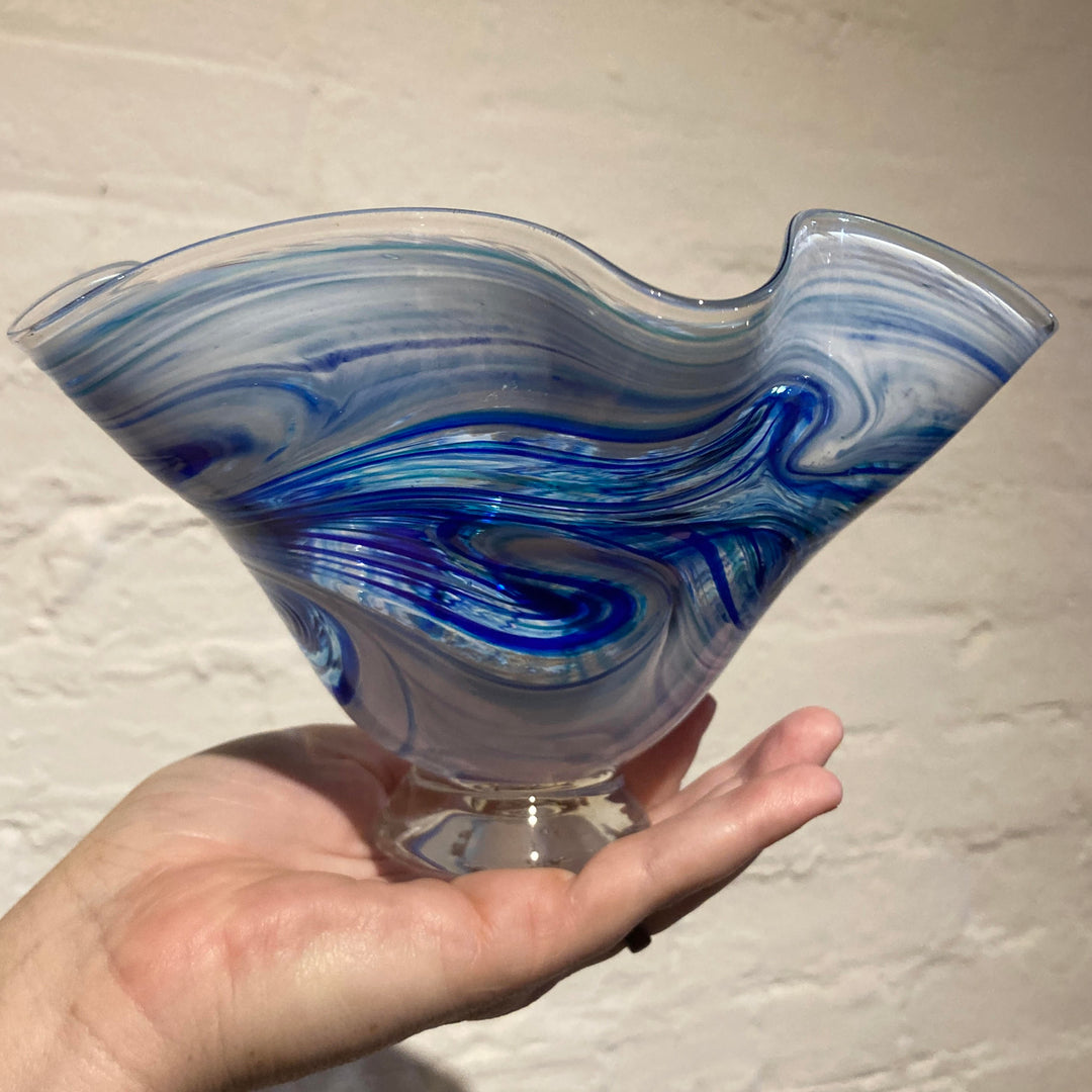 Fluted Ocean Spray Bowl