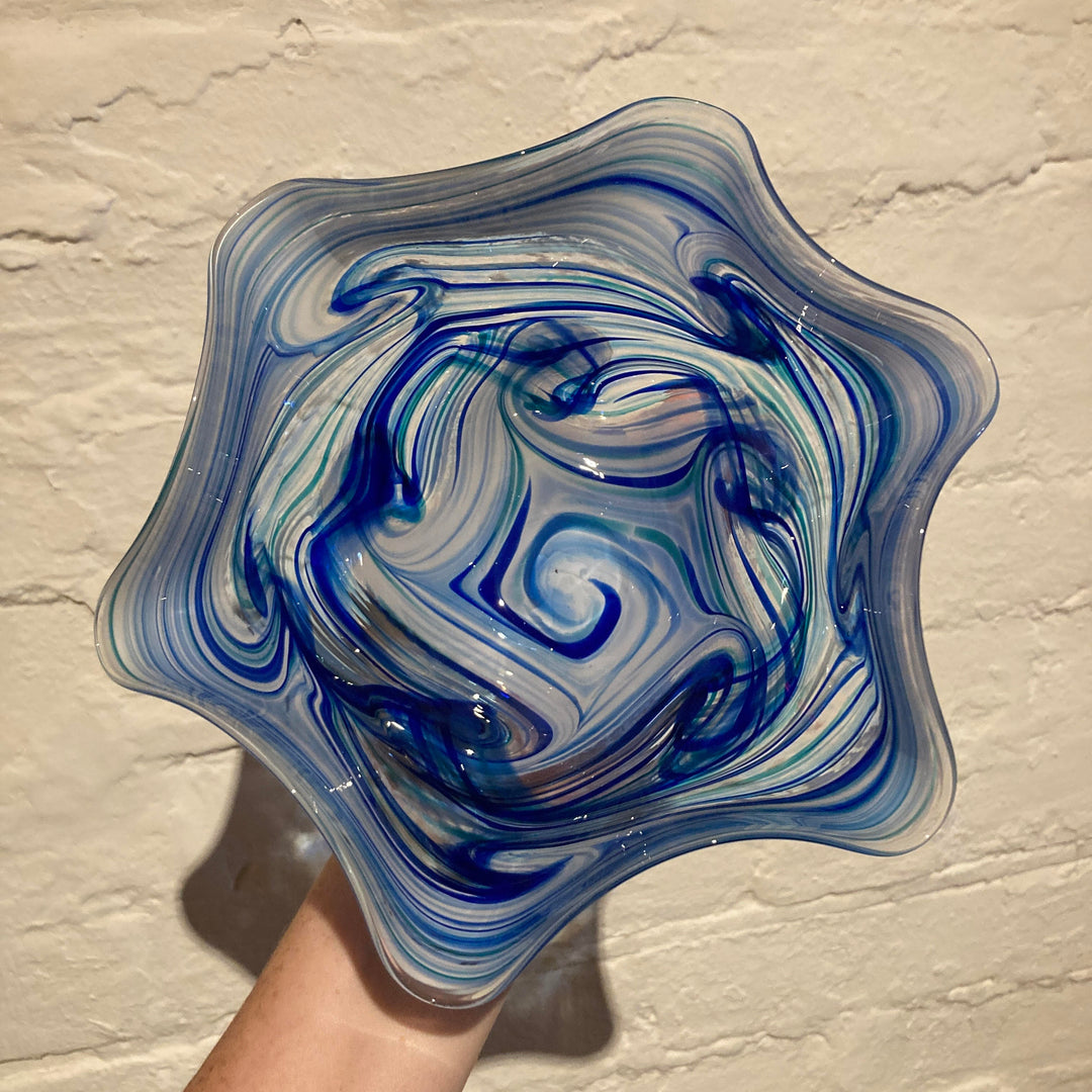 Fluted Ocean Spray Bowl