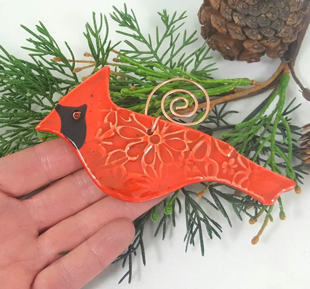 Cardinal Ornament