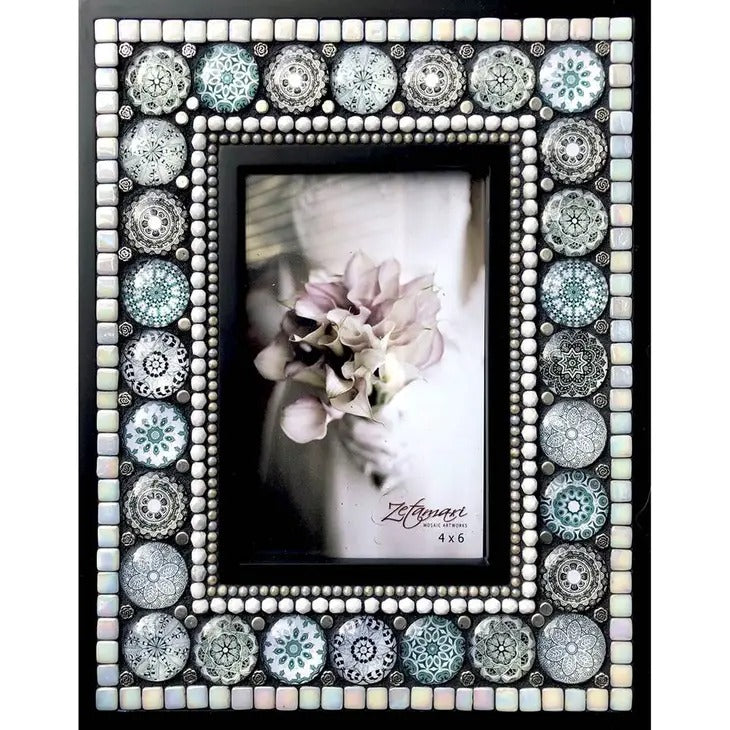 Picture Frame Large Frost Mandala