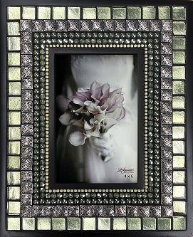 Picture Frame Small Fern Silk