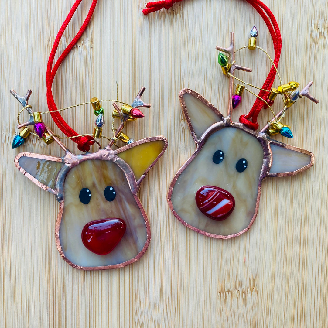 Rudolph With Lights Ornament