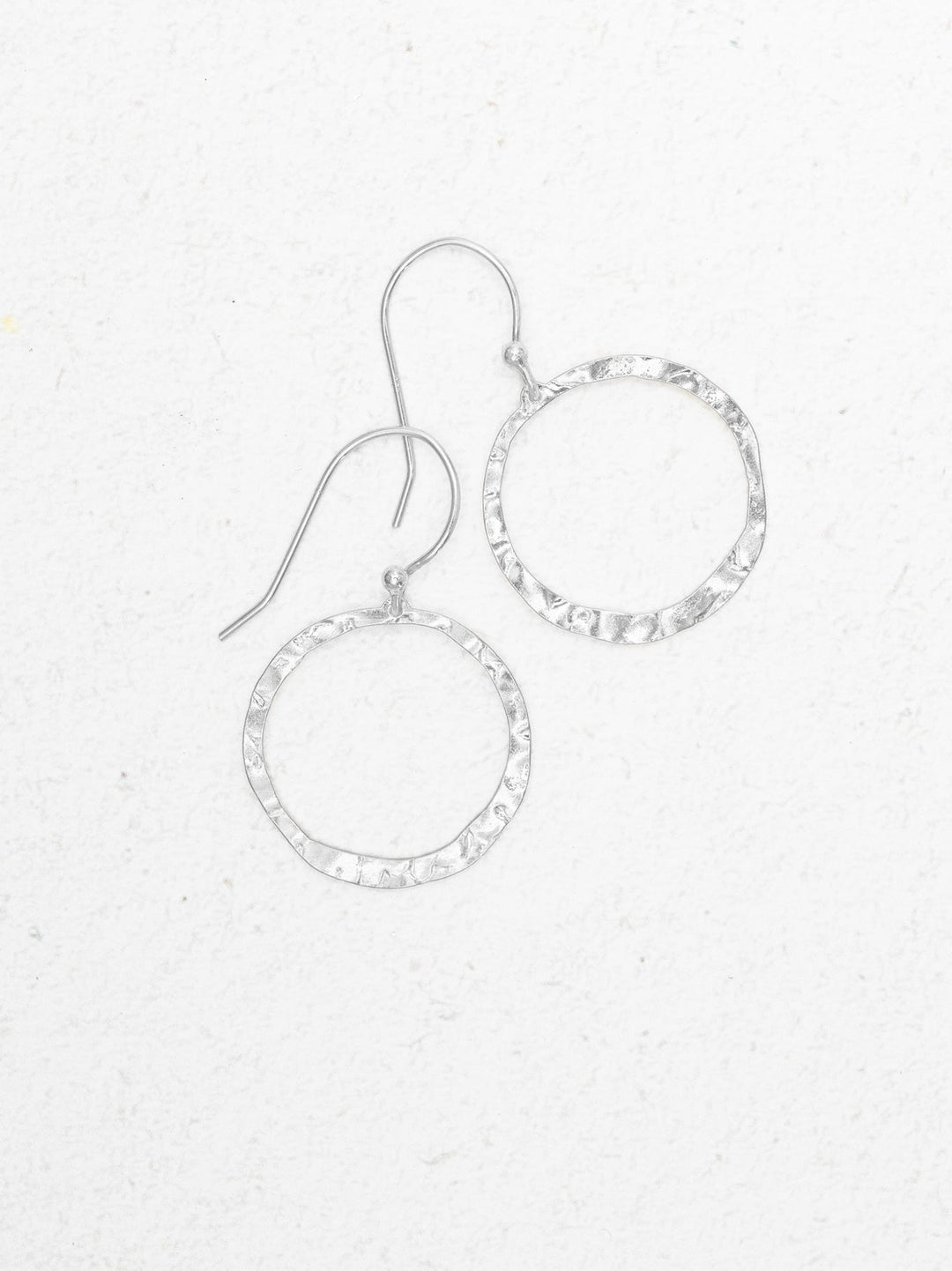 Connie Petite Hoop Earrings Silver