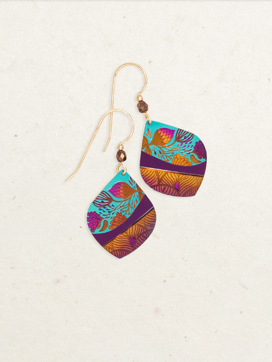 Lani Earrings Amber Wave