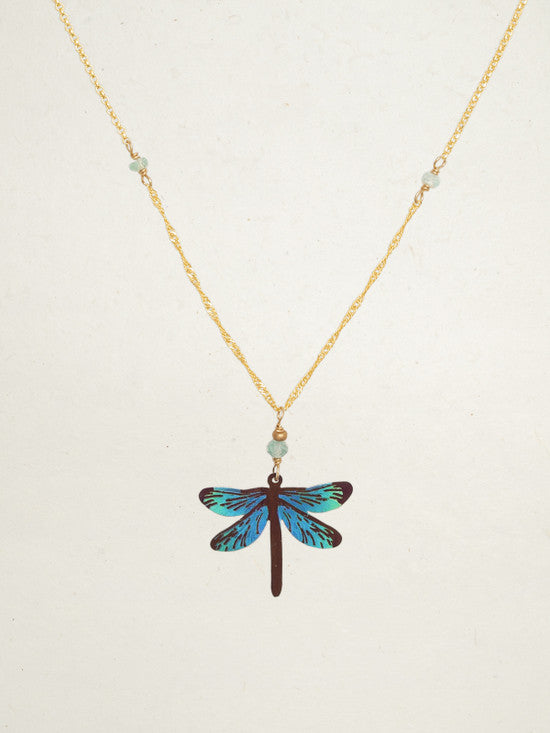 Dragonfly Dreams Necklace Turquoise