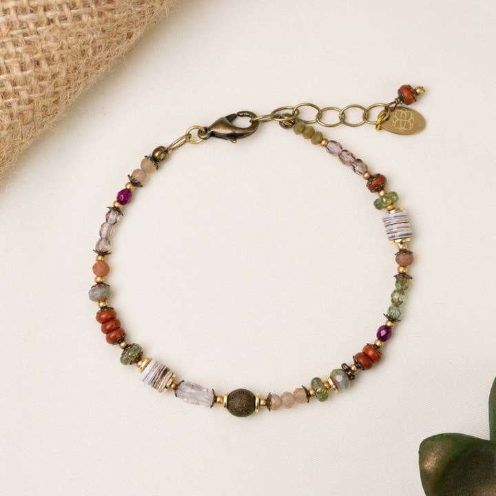 Simple Wildflower Bracelet