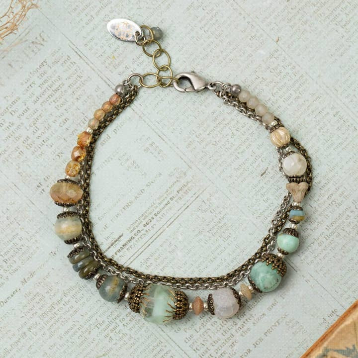 Wisdom Within Multistrand Bracelet