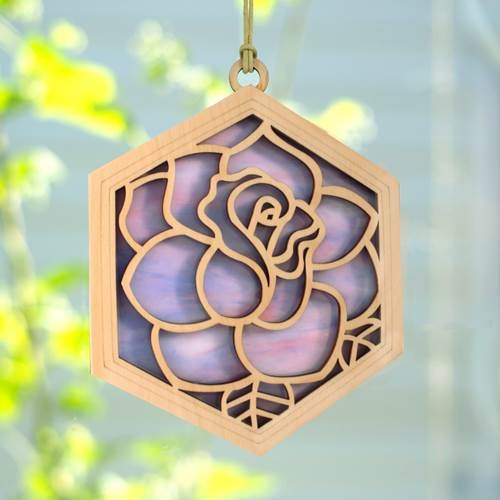 Suncatcher Portland Rose