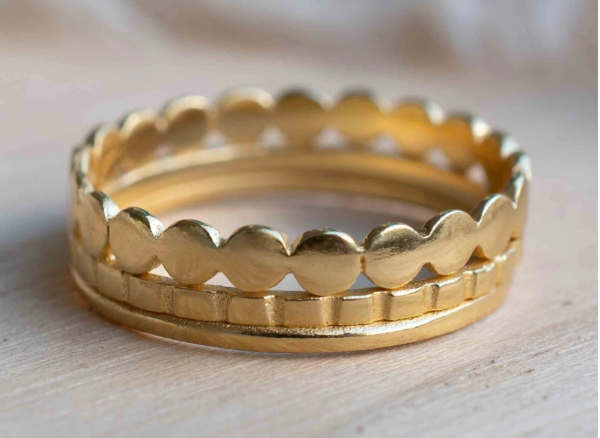 Gold Plated Ring