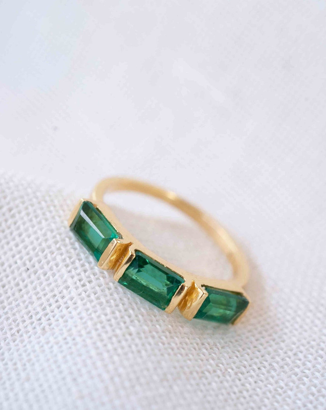 Green Tourmaline Hydro Ring