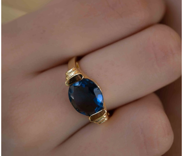 Iolite Hydro Ring