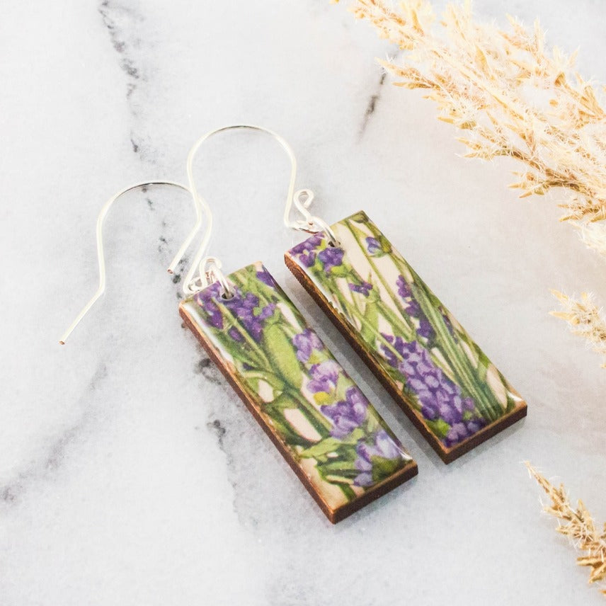 Lavender Fields Earrings