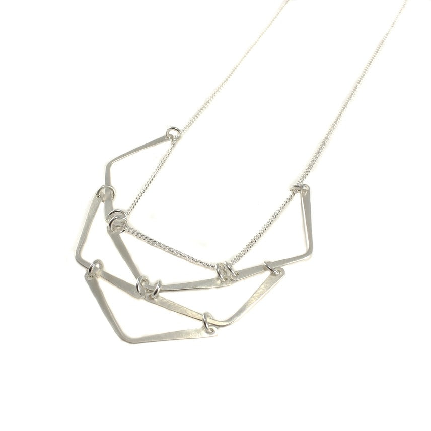 Teocalli Artichoke Necklace Sterling Silver