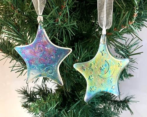 Irridescent Star Ornament