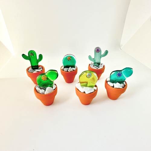 Potted Cacti Tiny