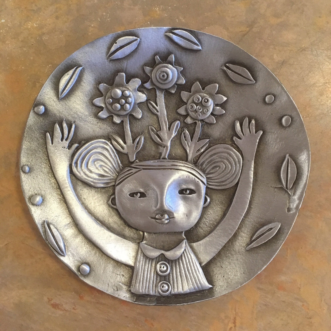 Garden Girl Ring Dish