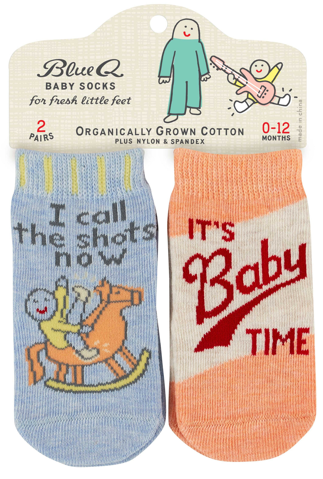 Baby Socks Call Shots + Baby Time