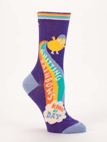 Sh*tting Rainbows Crew Socks