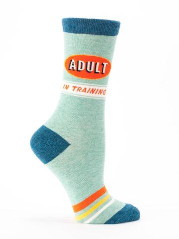 Adult in Training Crew Socks