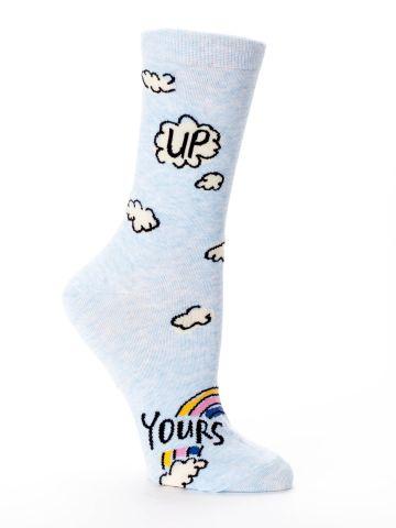 Up Yours Crew Socks