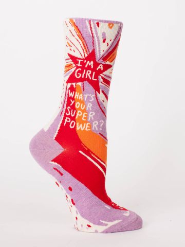 Superpower Crew Socks