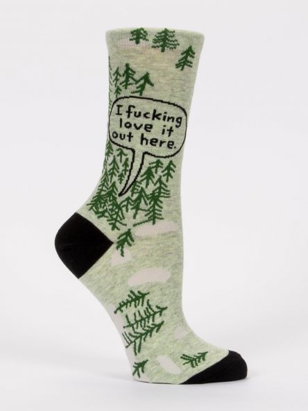 F*cking Love It Out Here Crew Socks