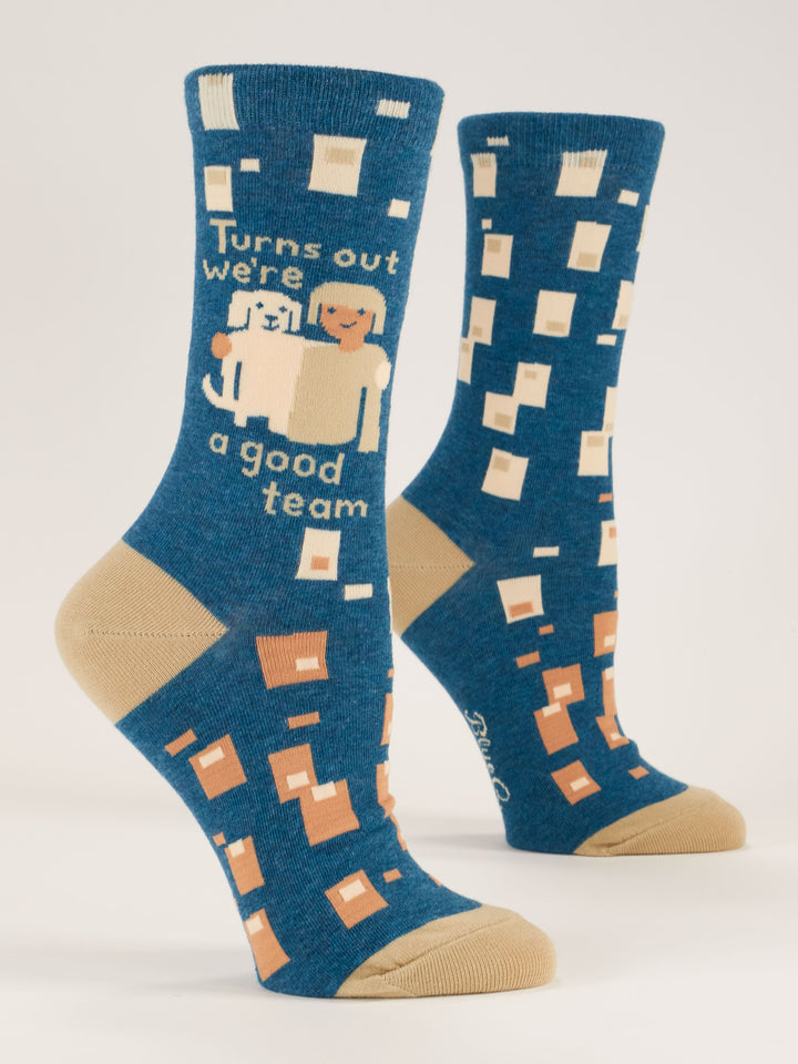 We're A Good Team Crew Socks