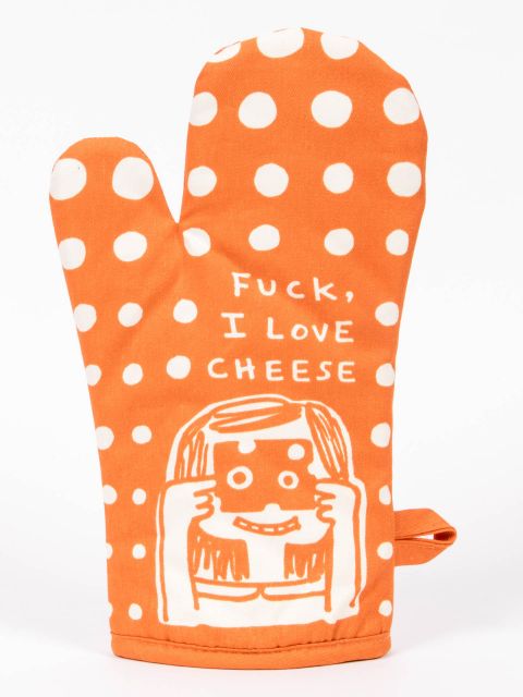 F*ck, I Love Cheese Oven Mitt