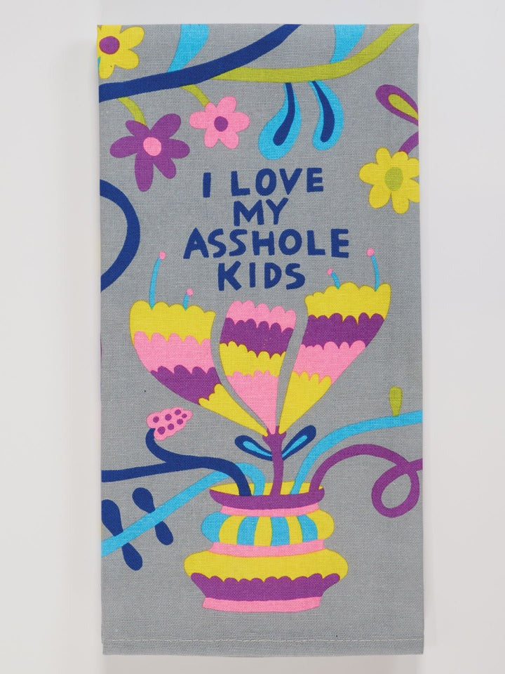 Love My A**Hole Kids Dish Towel