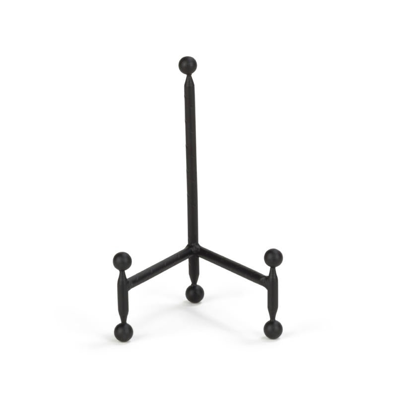 8" Metal Black Easel + Balls