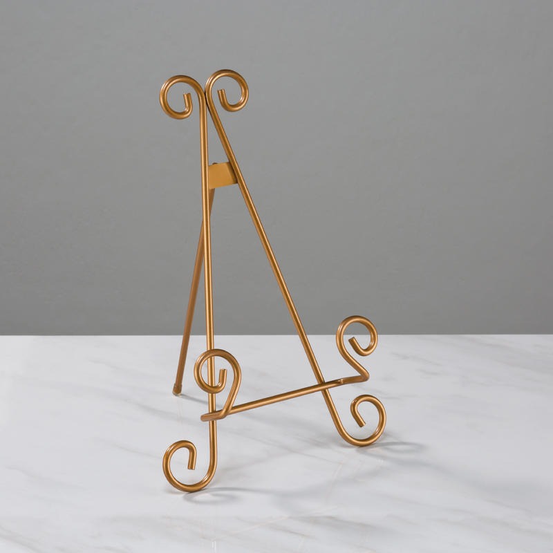 13" Stratford Gold Easel