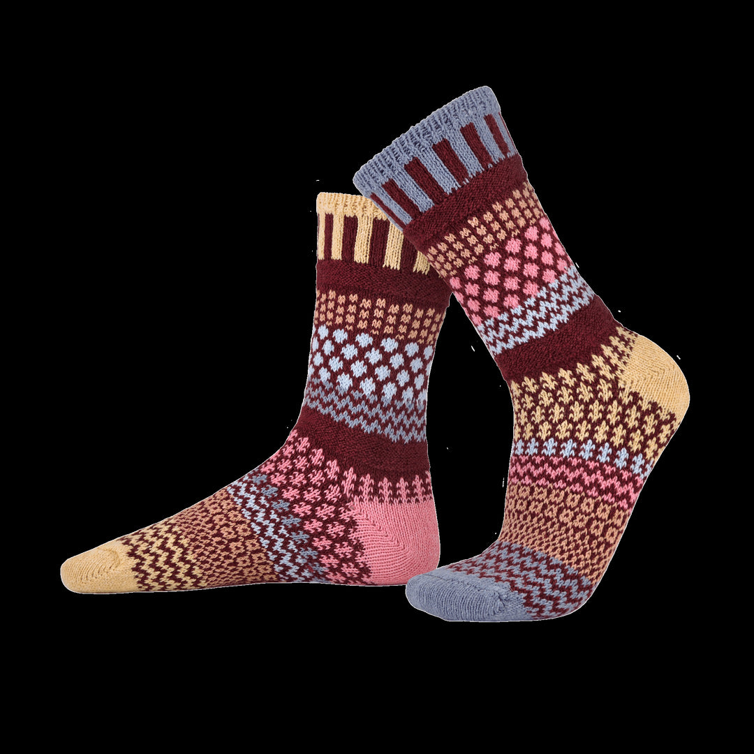 Adult Crew Socks Larkspur