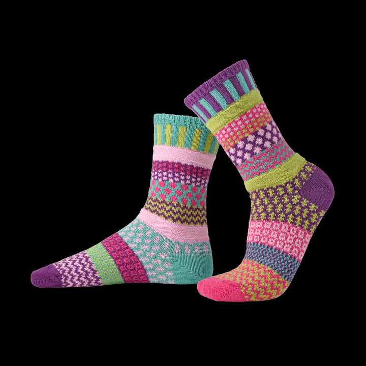 Adult Crew Socks Dahlia