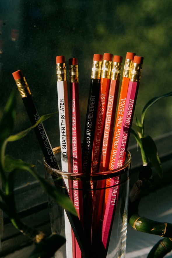 Pencils for Procrastinators