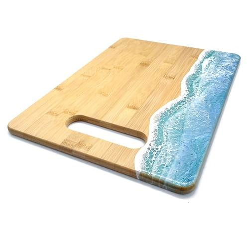 Medium Ocean Wave Board Mermaid Tail H