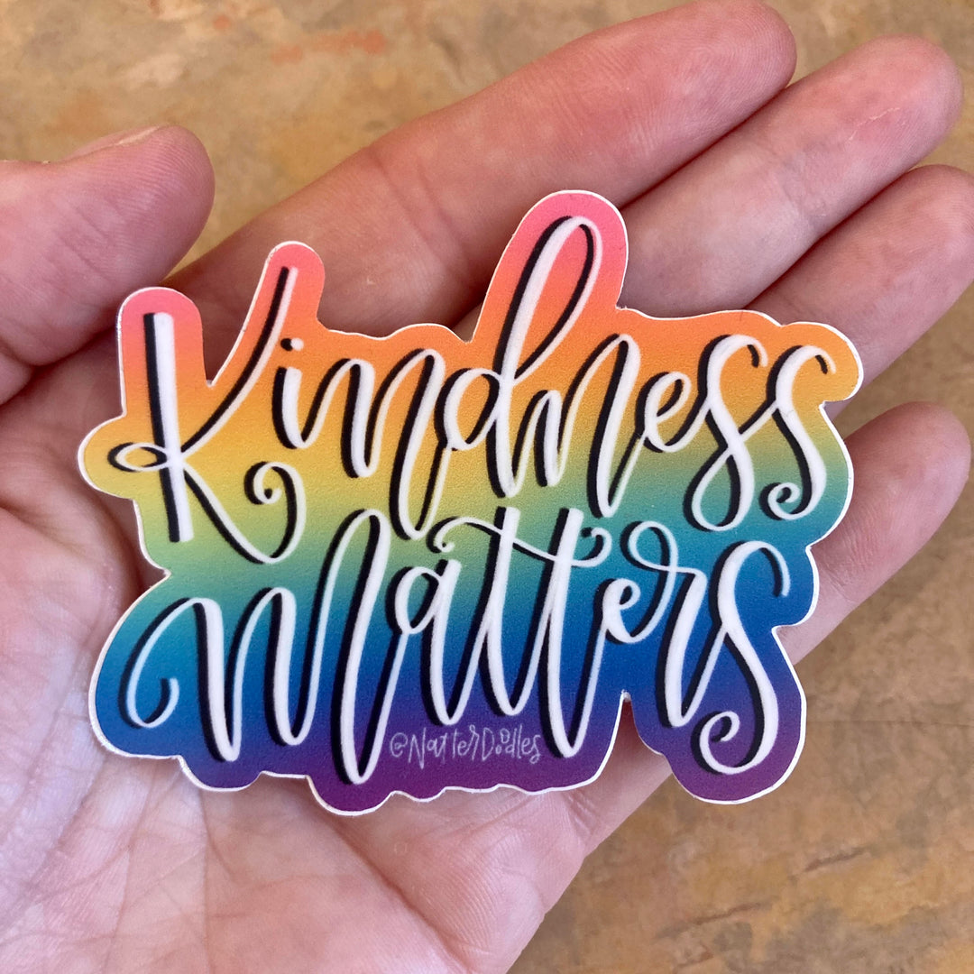 Sticker Kindness Matters