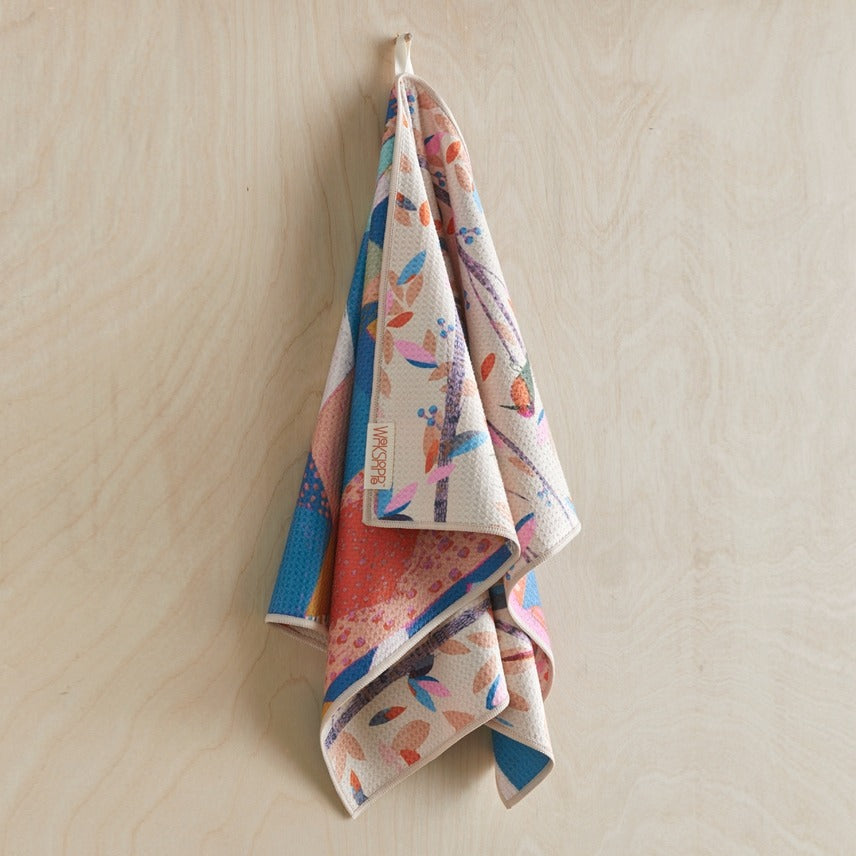 Microfiber Kitchen Dish Towel Songbirds