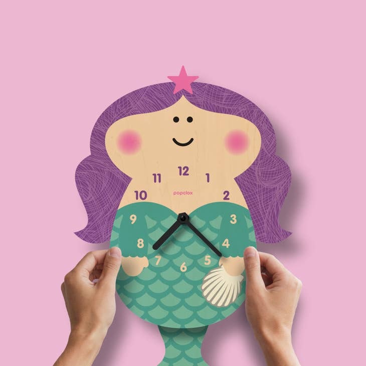 Mermaid Clock