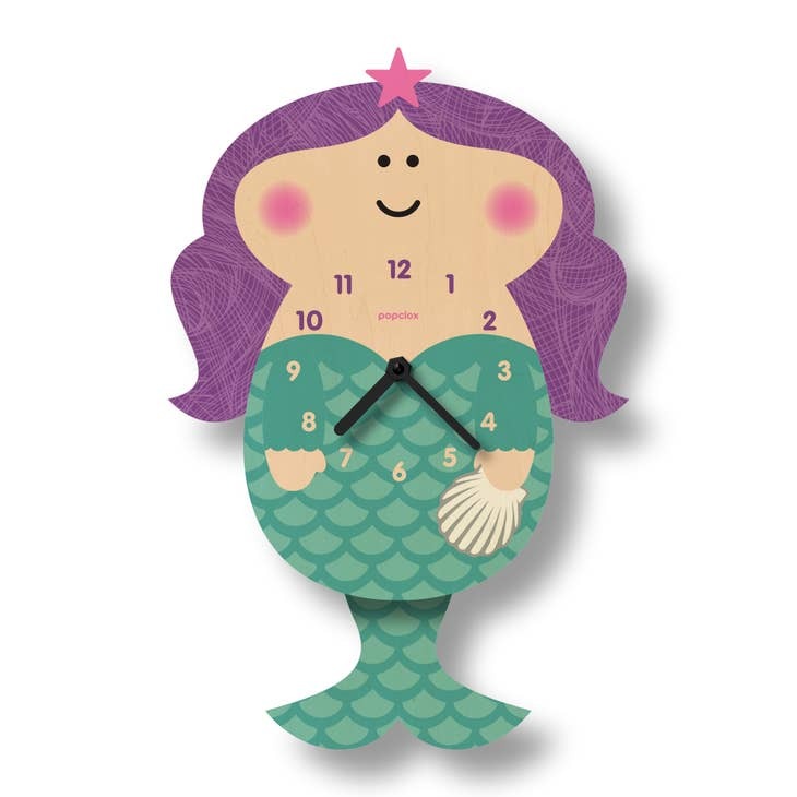 Mermaid Clock