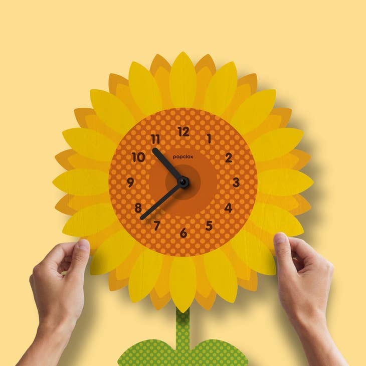 Sunflower Clock